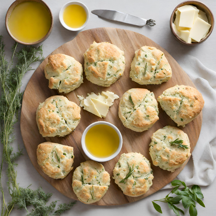 Savory Herb and Cheese Scones